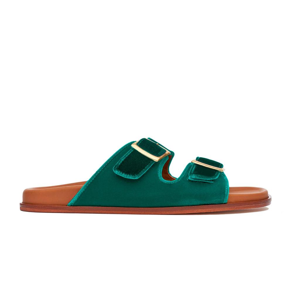 lanapo Follonica Velvet Petrolio