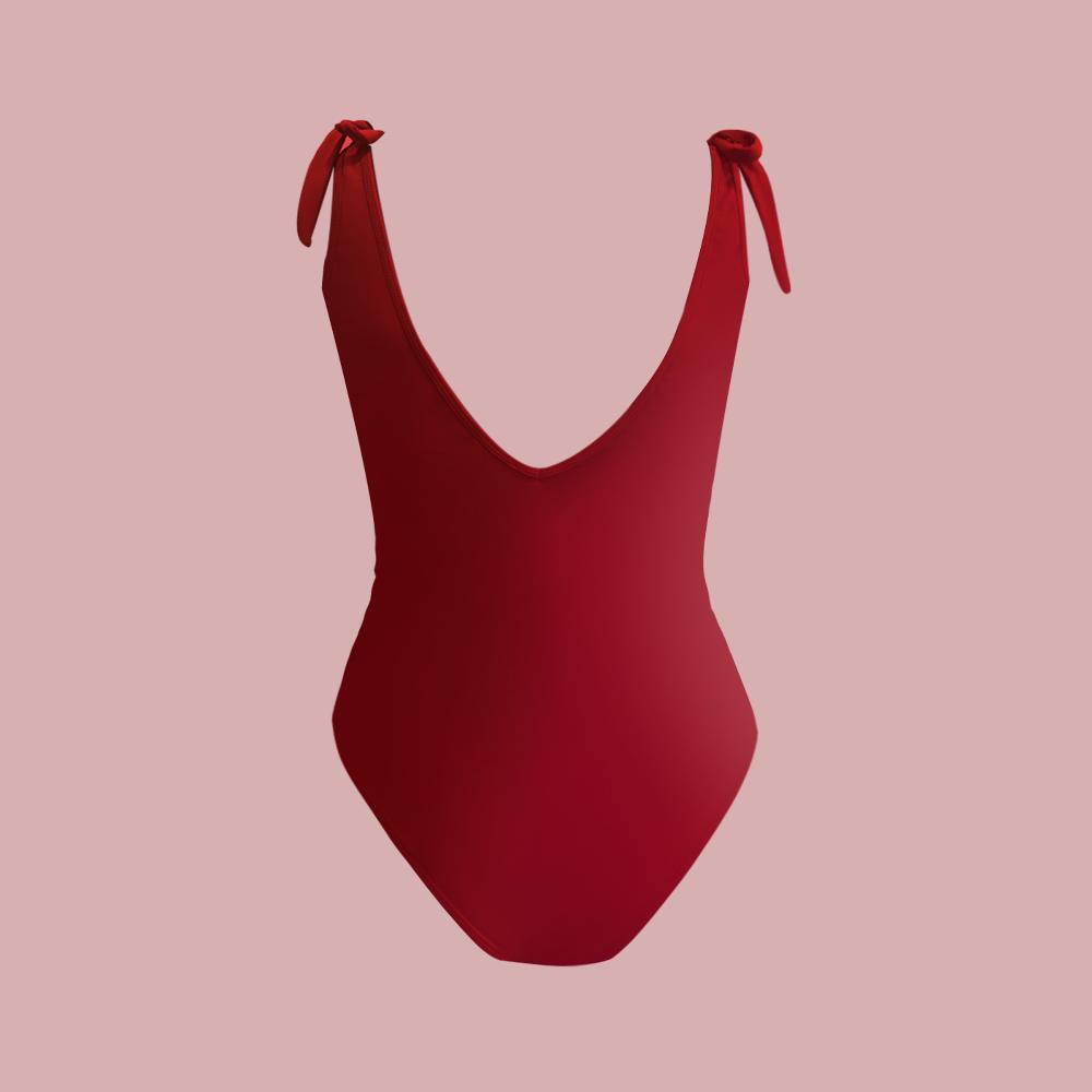 Lanapo Mi Ricordi Il Mare Costume Ciliegia