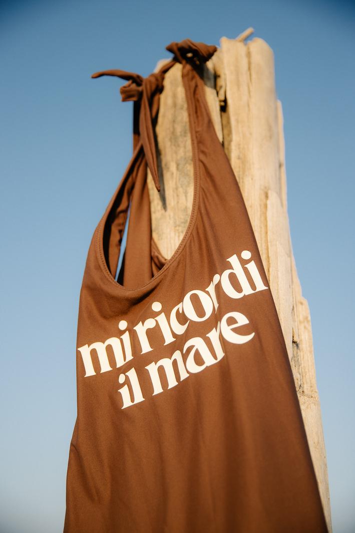 Lanapo Mi Ricordi Il Mare Costume Cioccolato
