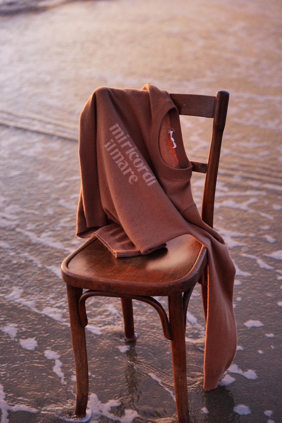 Lanapo Mi Ricordi Il Mare Pullover Camel