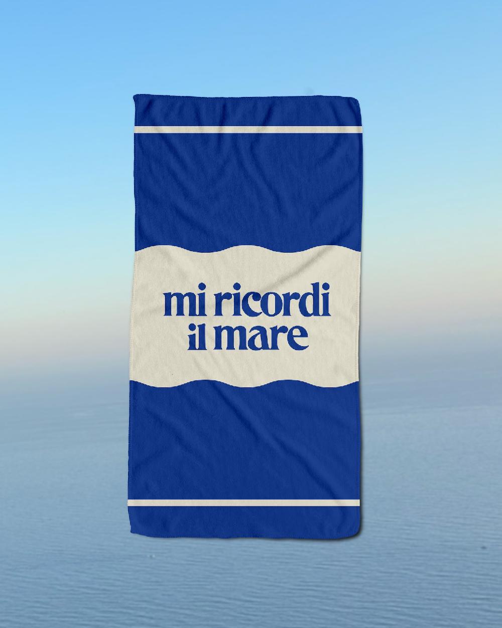 lanapo mi ricordi il mare Telo mare