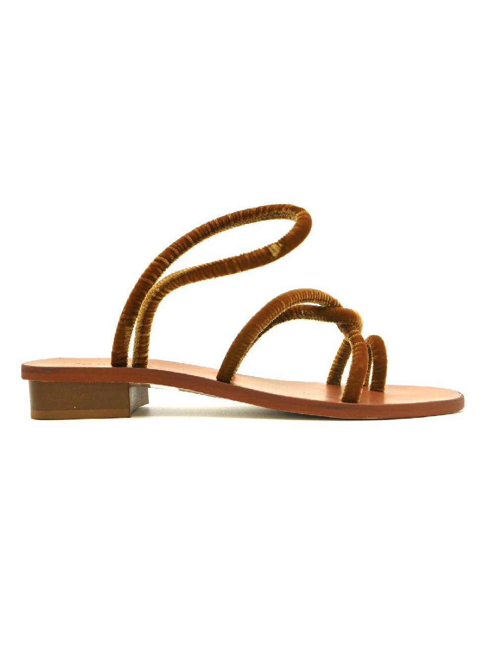 Lanapo Monterosso Tacco Velvet Curry