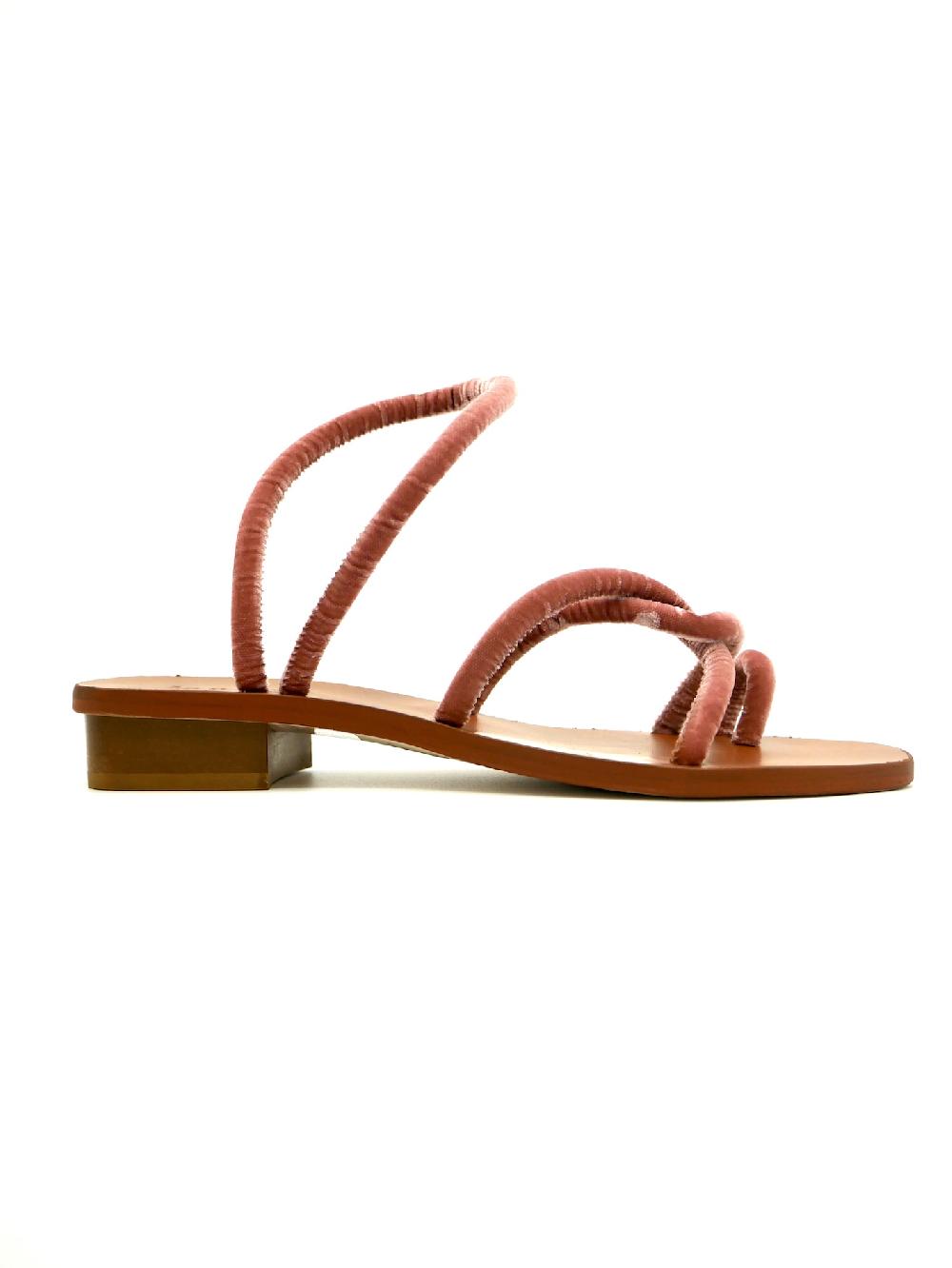 Lanapo Monterosso Tacco Velvet Rose