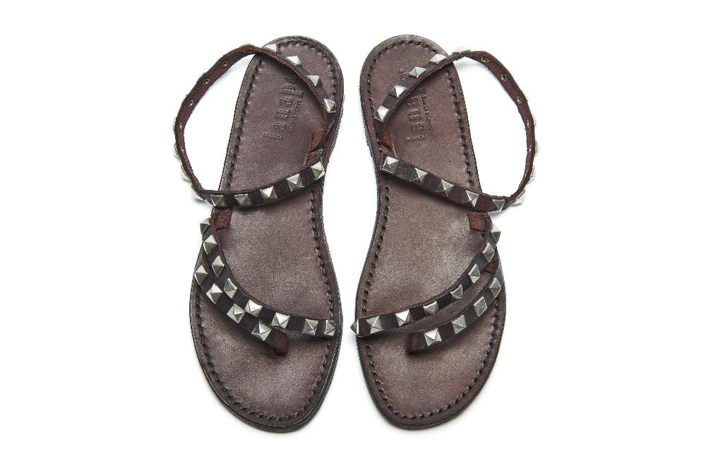 Lanapo Pietrasanta Nero Borchia Argento