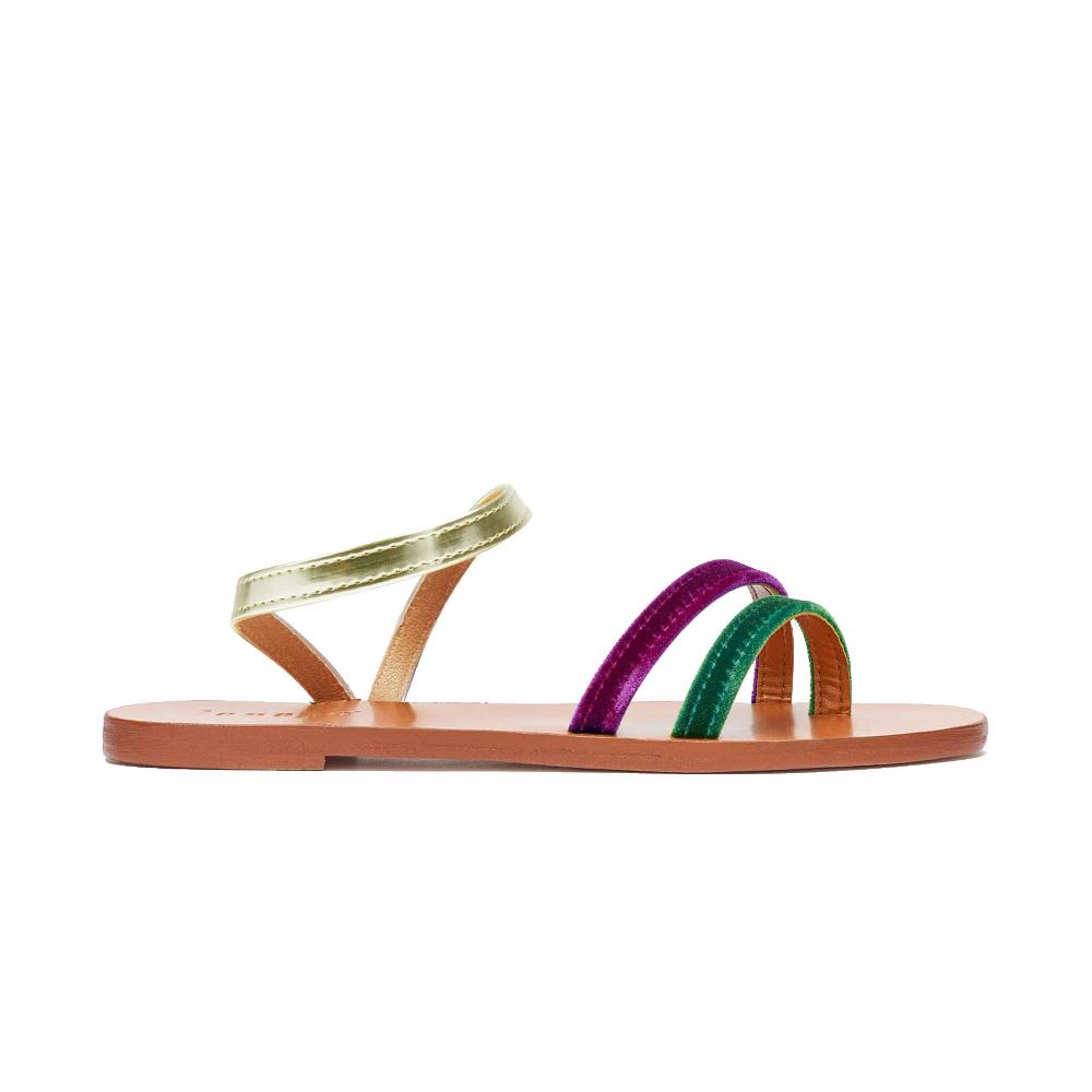 lanapo Pietrasanta Velvet Porpora/Smeraldo