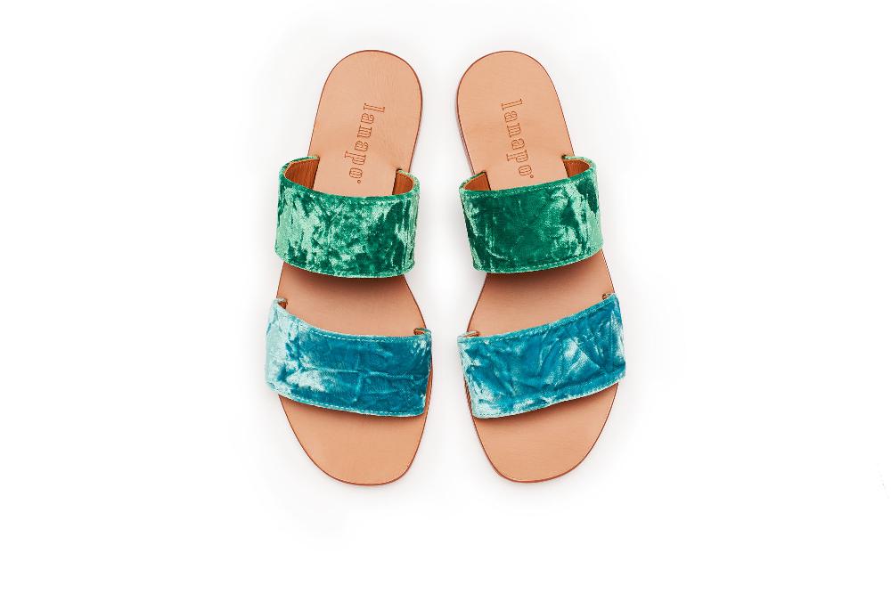 Lanapo Portofino Velvet Smeraldo/Aqua