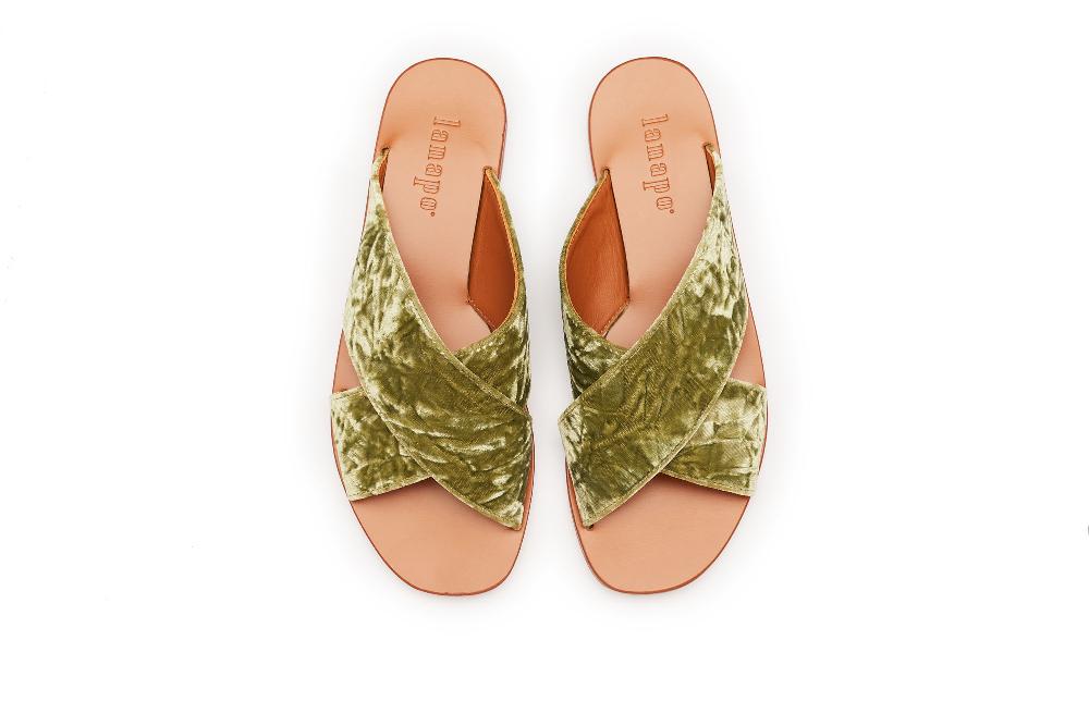 Lanapo Stromboli Velvet M Avocado