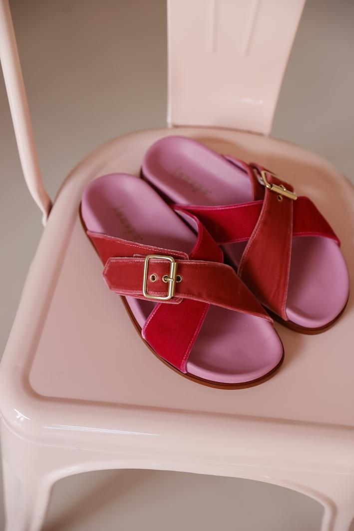 lanapo Vasto Vell. Berry Rose Velvet SBerry/begonia