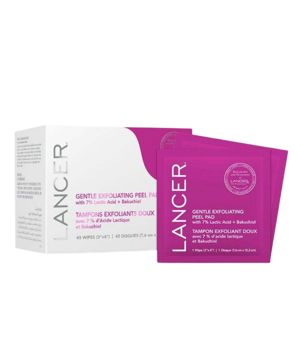 lancer Gentle Exfoliating Peel Pads