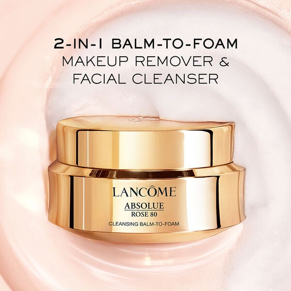 Lancôme Absolue Rose 80 Cleansing Balm To Foam