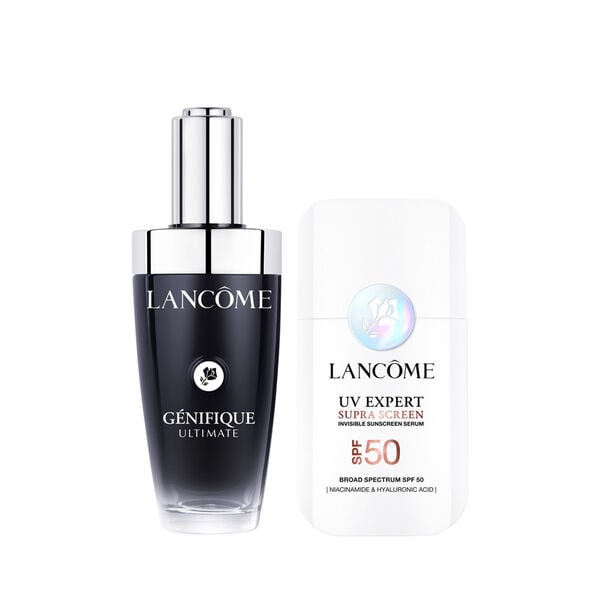 Lancôme Supra Screen X Génifique Ultimate Serum Bundle