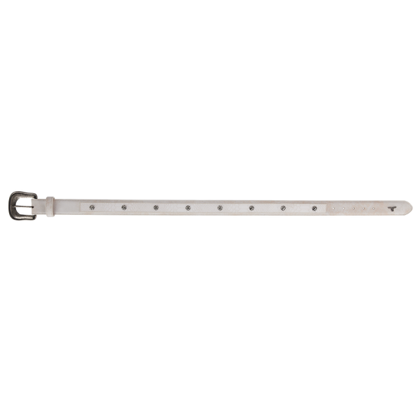 lane Boots 1.5 Overlay Showdown Belt With Conchos And Single Buckle - Ceramic Crackle