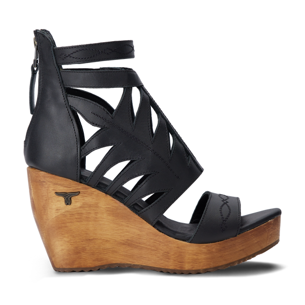Lane Boots Becca Wedge - Jet Black
