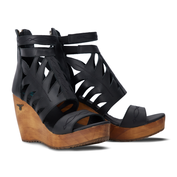 lane boots Becca Wedge - Jet Black