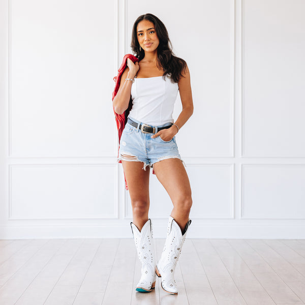 Lane Boots Cossette Boot - Matte White
