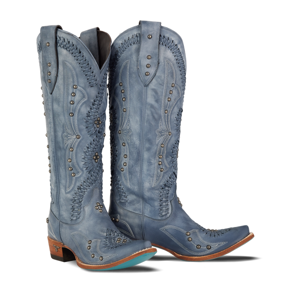 lane boots Cossette Boot - Washed Denim
