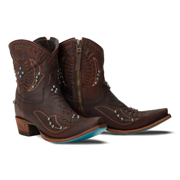 lane boots Cossette Bootie - Cognac