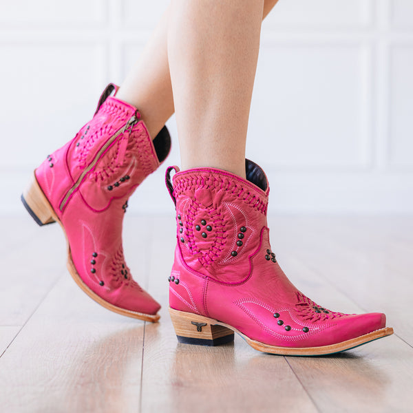Lane Boots Cossette Bootie - Hot Pink