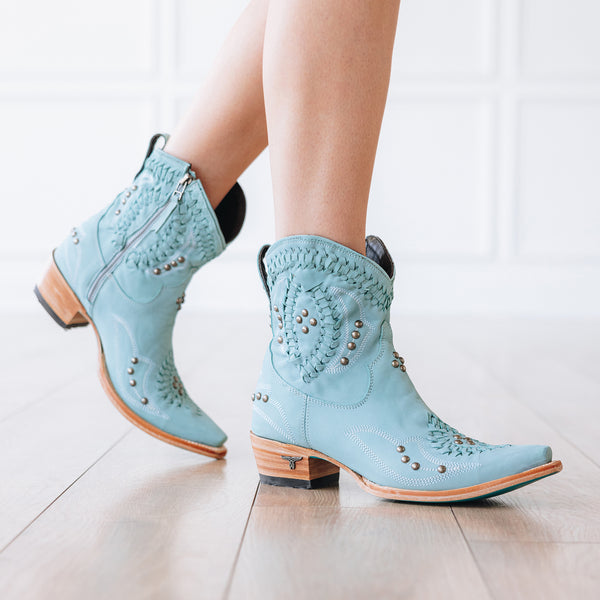 Lane Boots Cossette Bootie - Powder Blue