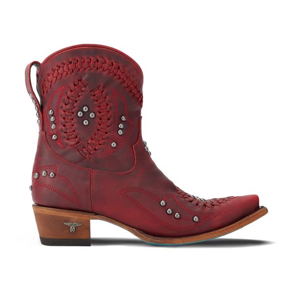 Lane Boots Cossette Bootie - Smoldering Ruby
