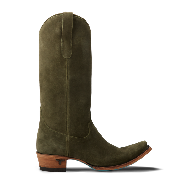 Lane Boots Emma Jane Boot - Olive Suede