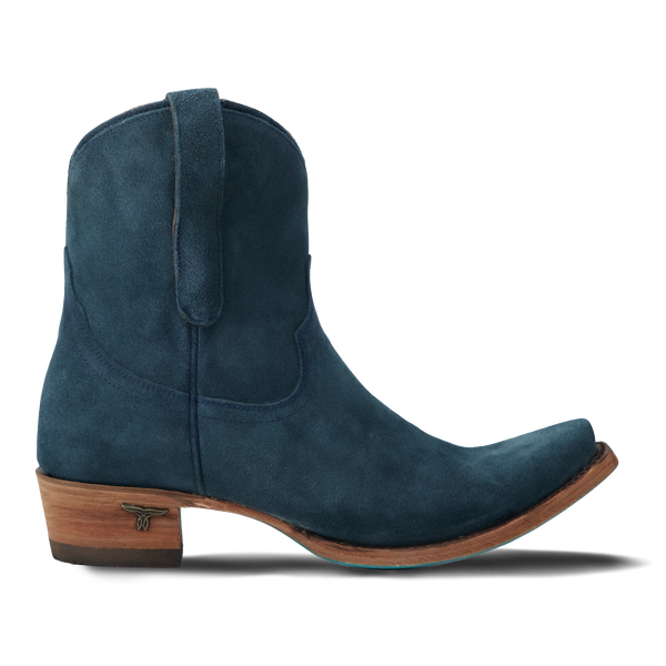 Lane Boots Emma Jane Bootie - Navy Suede