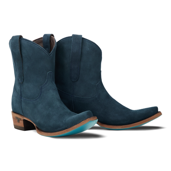 lane boots Emma Jane Bootie - Navy Suede