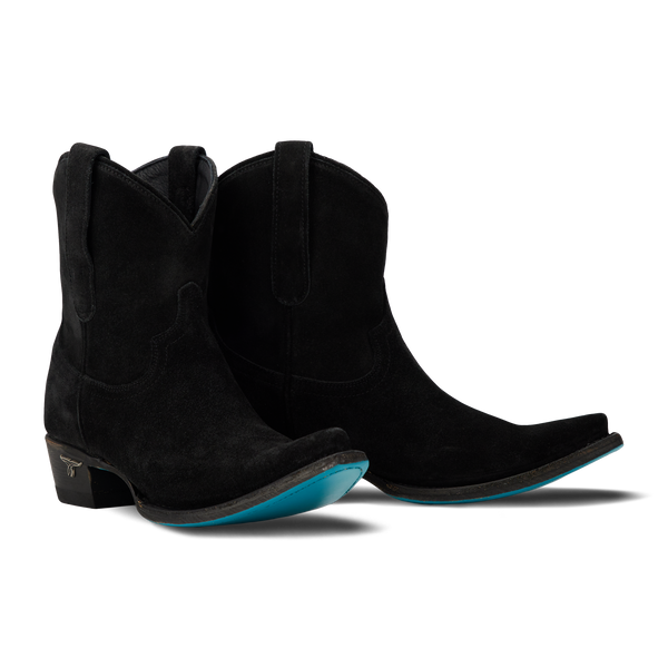 lane boots Emma Jane Bootie - Soft Black Suede