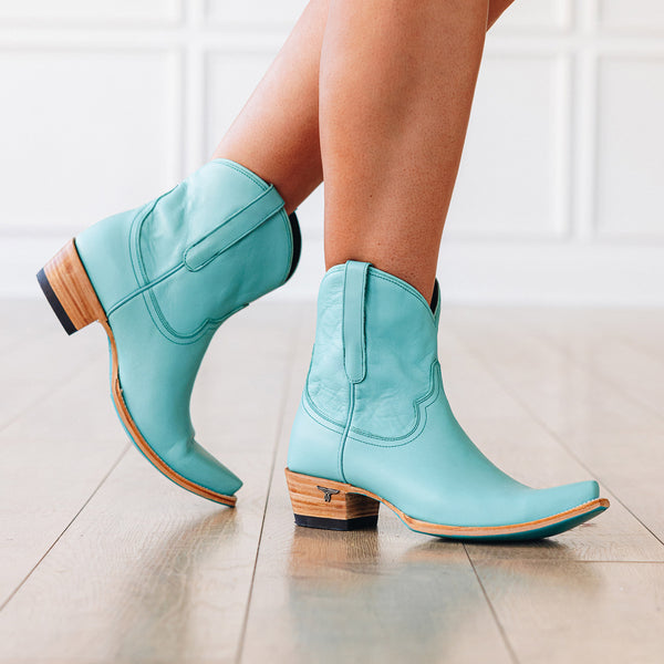 Lane Boots Emma Jane Bootie - Turquoise Blaze