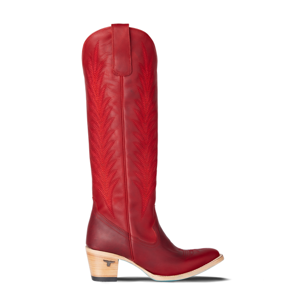 Lane Boots Jentry Knee High Boot - Smoldering Ruby
