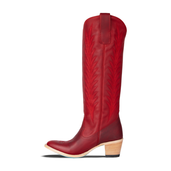 Lane Boots Jentry Knee High Boot - Smoldering Ruby