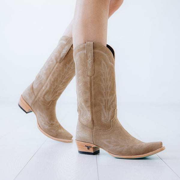 Lane Boots Lexington Boot - Latte Suede
