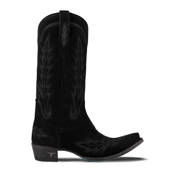 Lane Boots Lexington Boot - Soft Black Suede