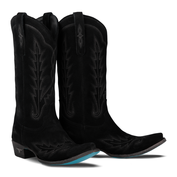 lane boots Lexington Boot - Soft Black Suede