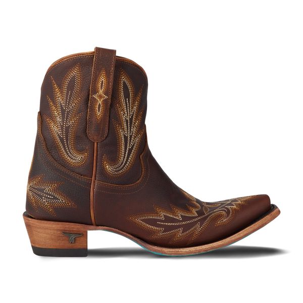 Lane Boots Lexington Bootie - Cognac