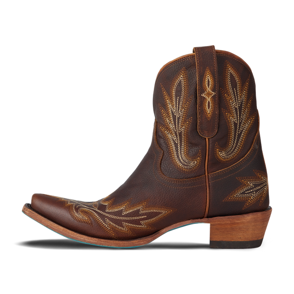 Lane Boots Lexington Bootie - Cognac