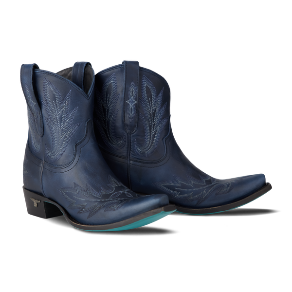 lane boots Lexington Bootie - Midnight Navy