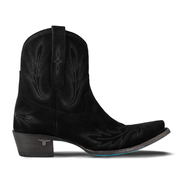 Lane Boots Lexington Bootie - Soft Black Suede