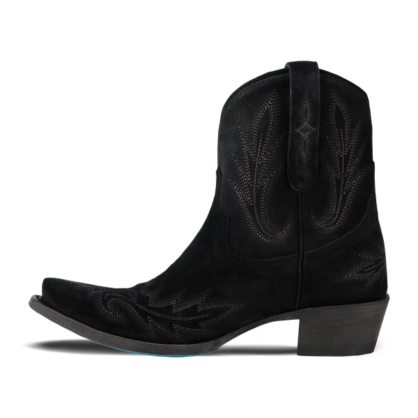 Lane Boots Lexington Bootie - Soft Black Suede
