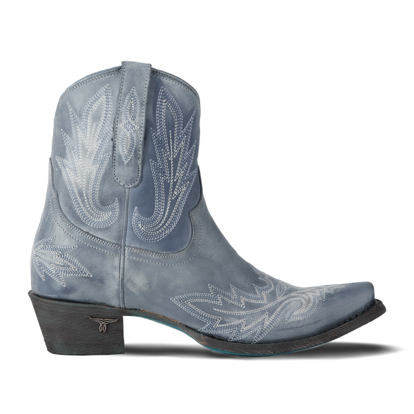 Lane Boots Lexington Bootie - Washed Denim