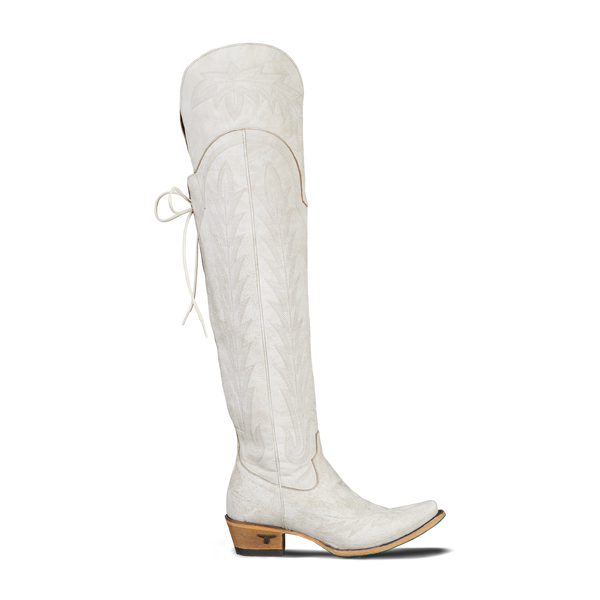 Lane Boots Lexington OTK Corset - Ceramic Crackle