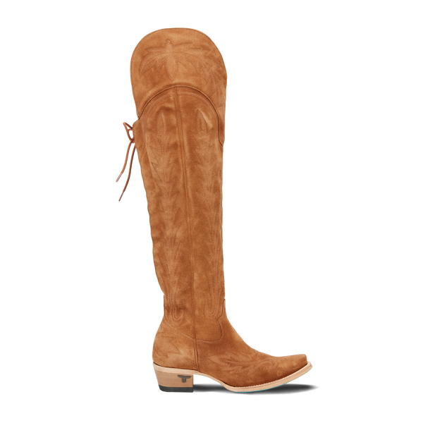 Lane Boots Lexington OTK Corset - Toffee Roughout