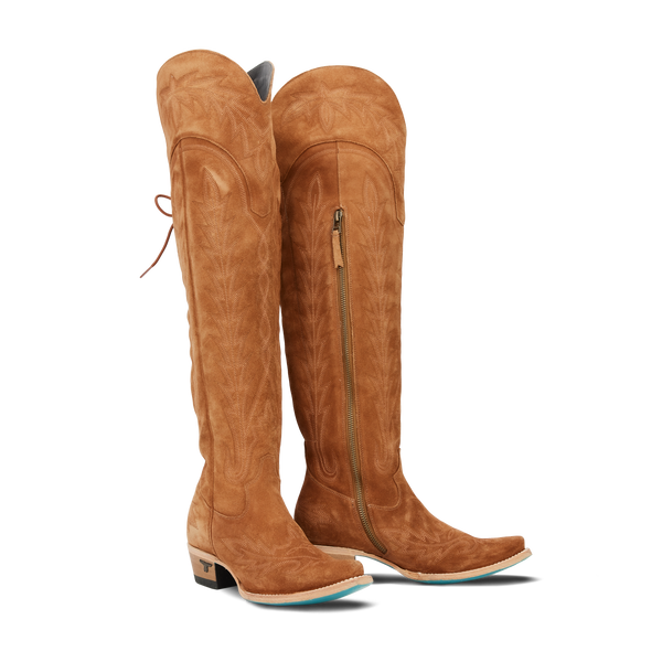 lane boots Lexington OTK Corset - Toffee Roughout