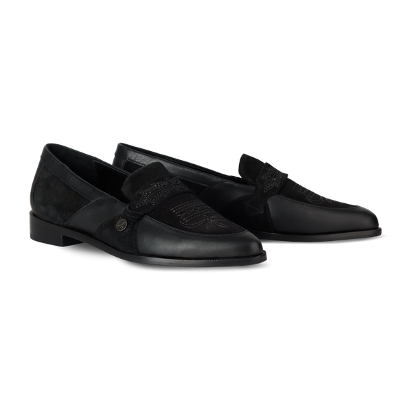 lane boots Martingale Loafer - Jet Black