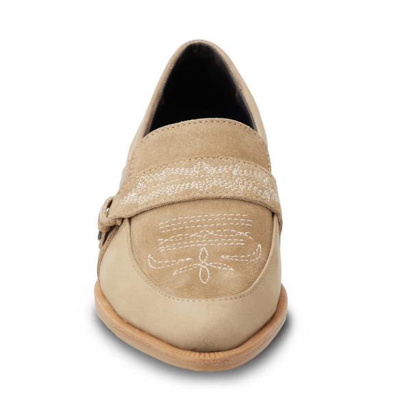 Lane Boots Martingale Loafer - Latte Suede