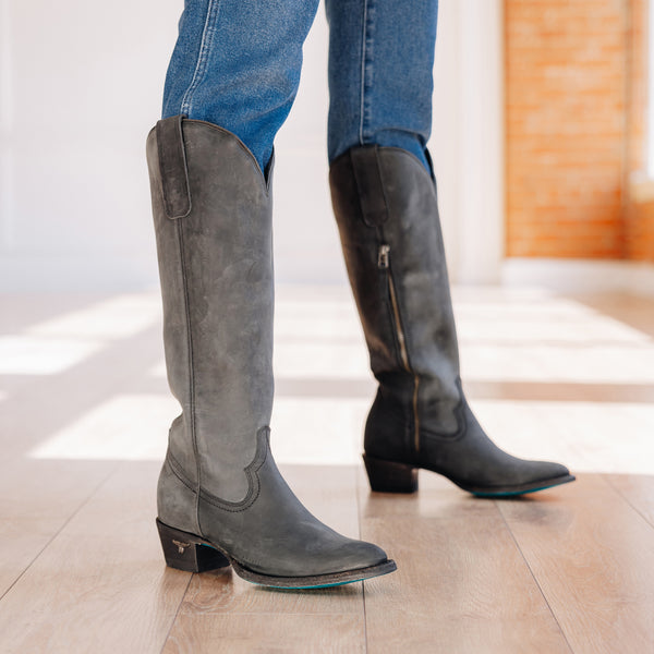 Lane Boots Plain Jane Boot - Matte Black