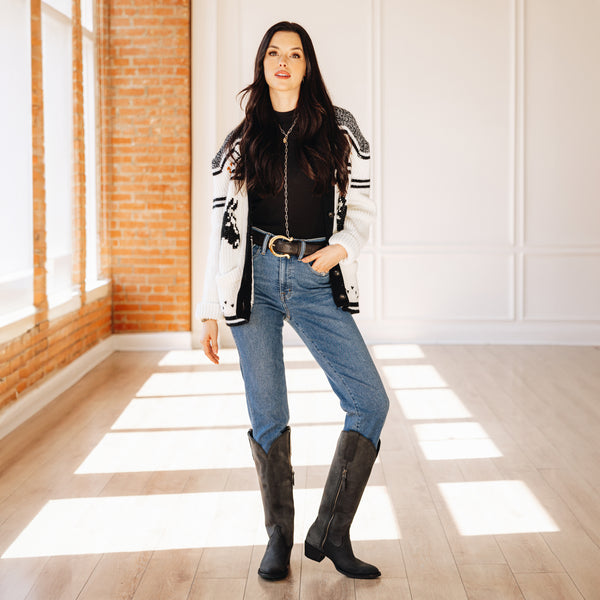 Lane Boots Plain Jane Boot - Matte Black