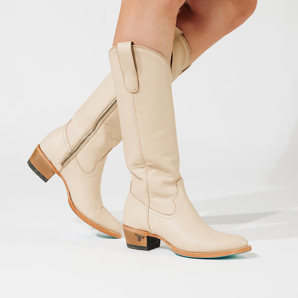 Lane Boots Plain Jane Boot - Pale Ivory