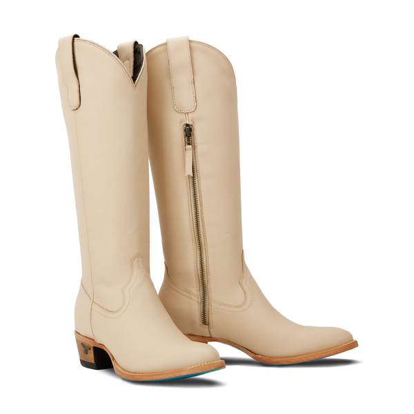 lane boots Plain Jane Boot - Pale Ivory