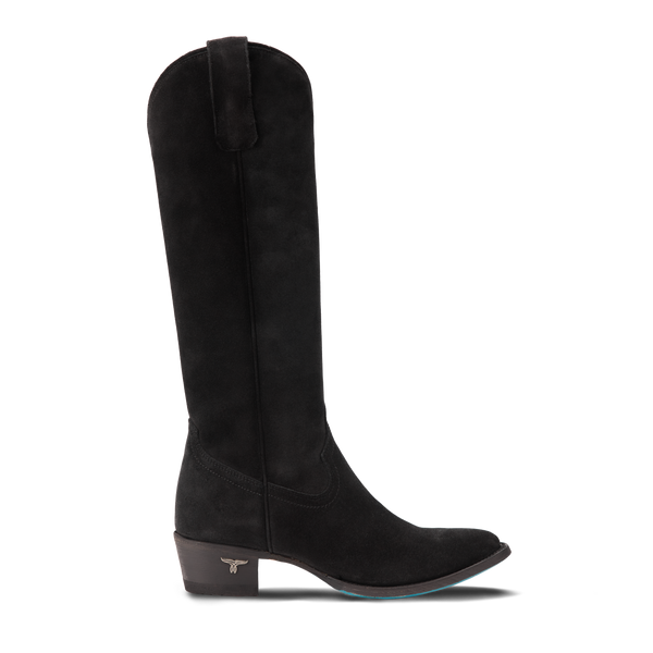 Lane Boots Plain Jane Boot - Soft Black Suede